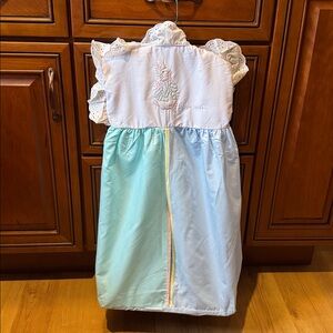 Vintage Peter Rabbit diaper stacker organizer door hanger